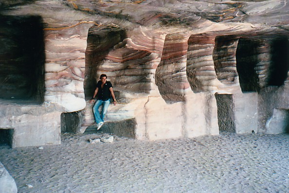 Caves at Petra, Jordan