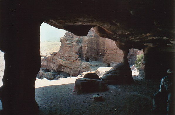 Caves at Petra, Jordan1