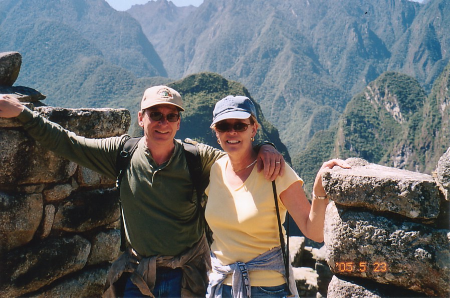 New friends - Craig & Cindy - Machu Picchu